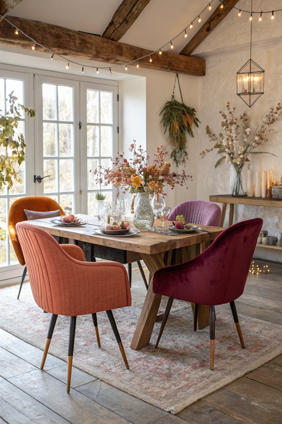 seasonal chair fabric swaps