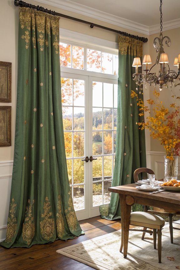 seasonal curtain updates enhance style