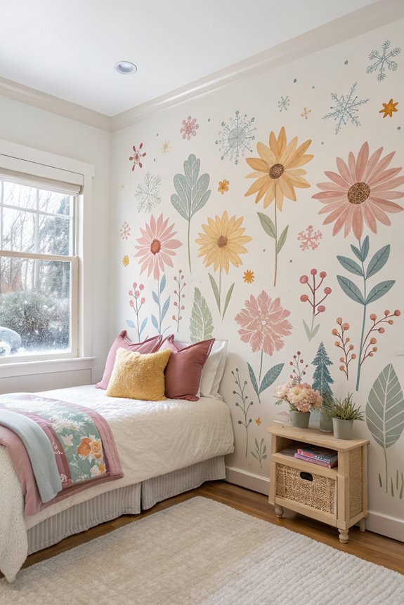 seasonal wall decor transformation