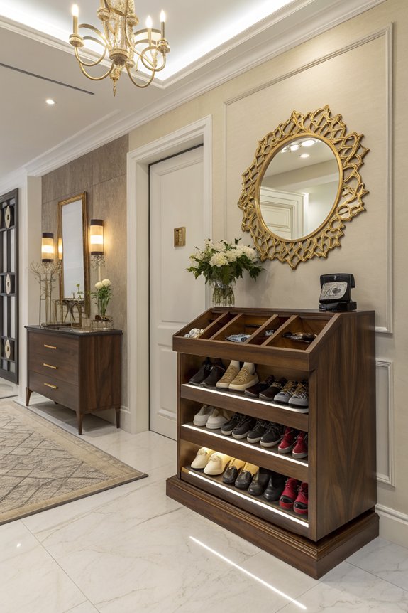 select ideal shoe rack