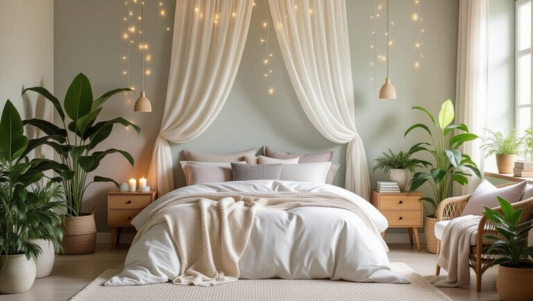 serene garden inspired bedroom designs