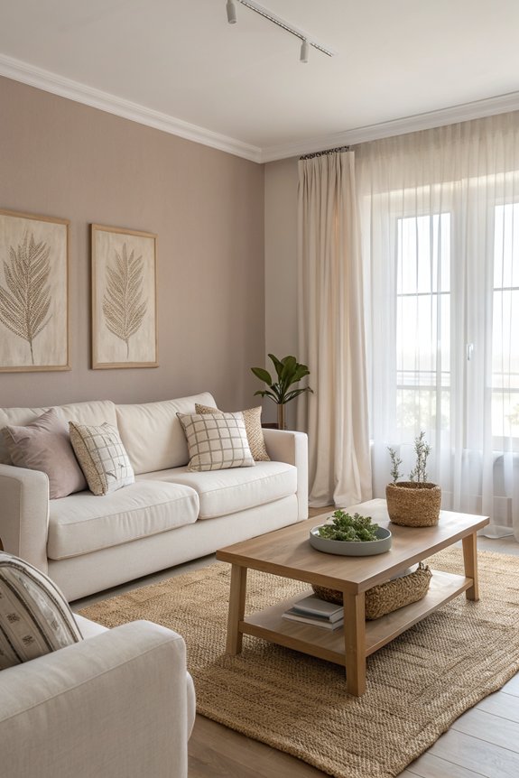 serene neutral color palette