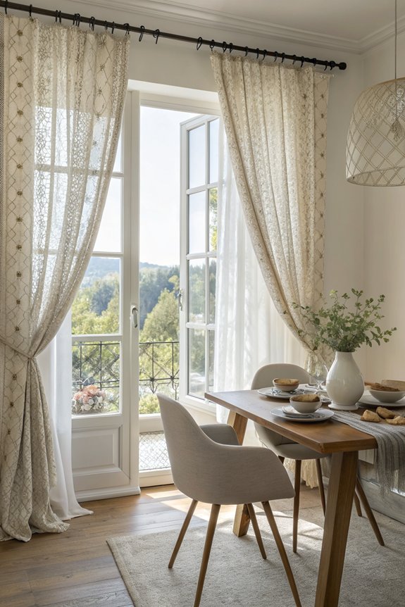 short curtains enhance spaces