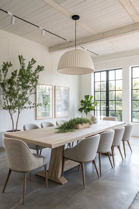 sleek design neutral palette