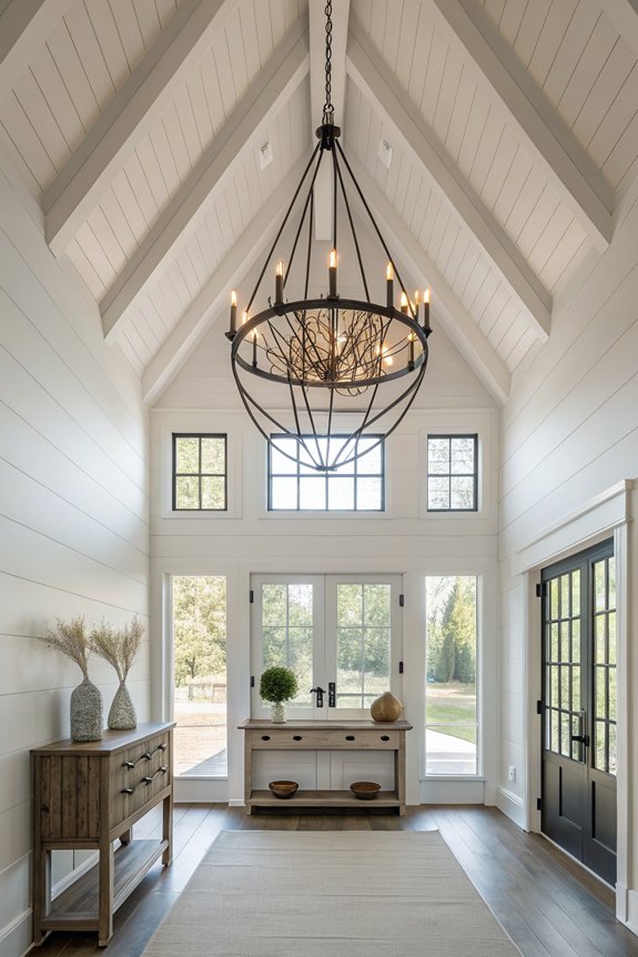 sleek minimalist chandelier designs