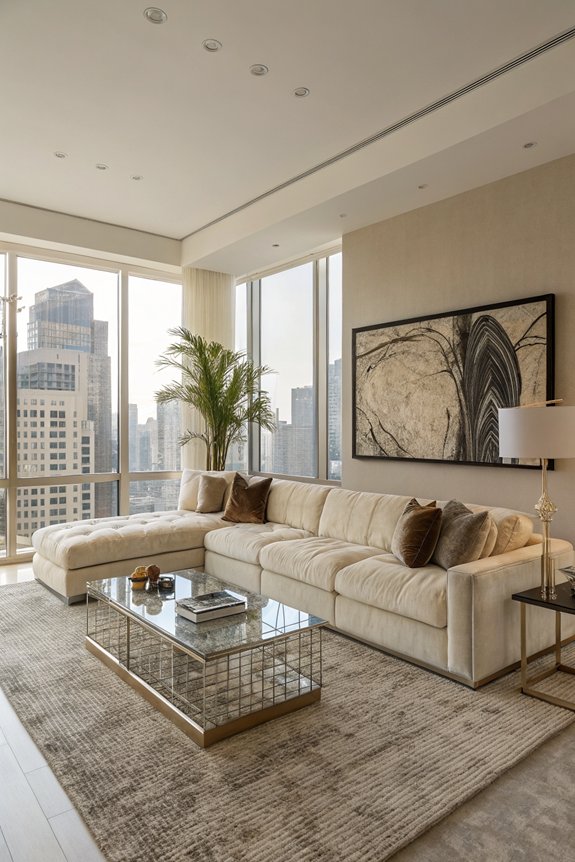 sleek modern luxury furniture