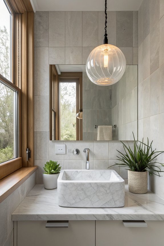 sleek simple functional lighting