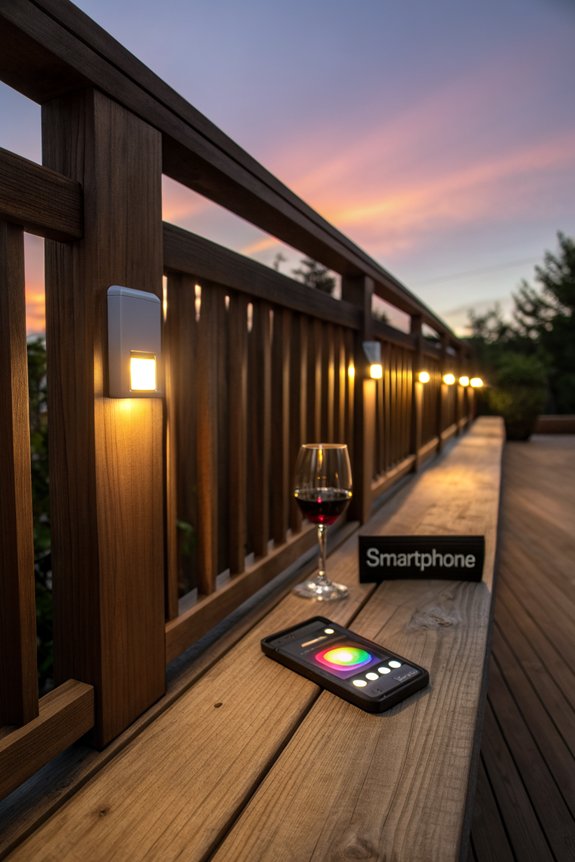 smart customizable deck lighting