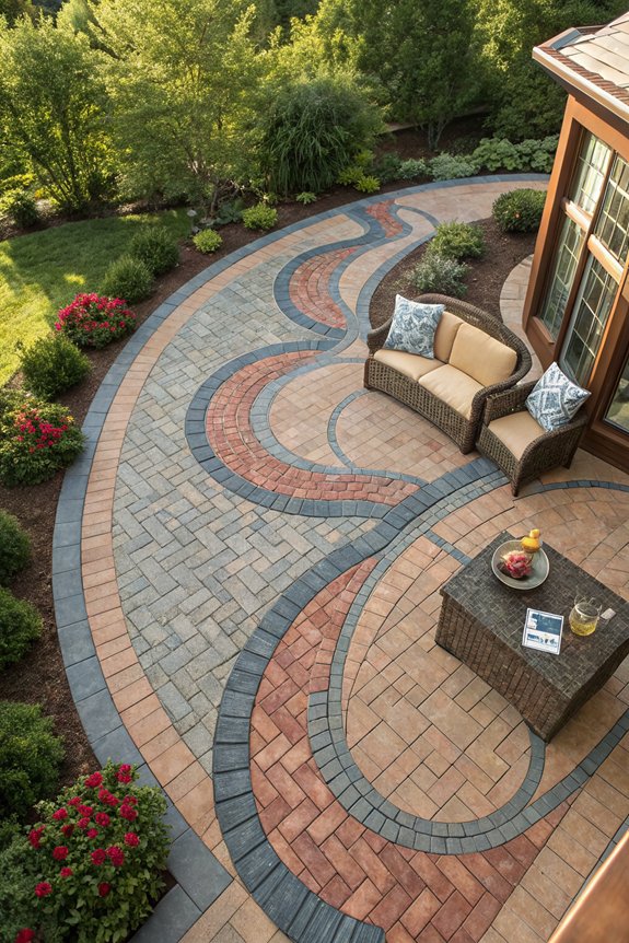 smart paver patterns enhance flow