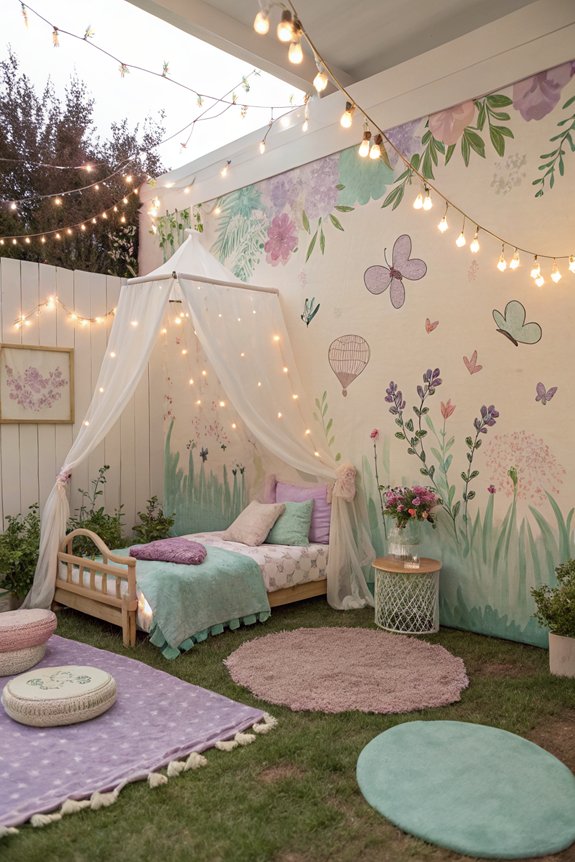 soft floral garden rugs