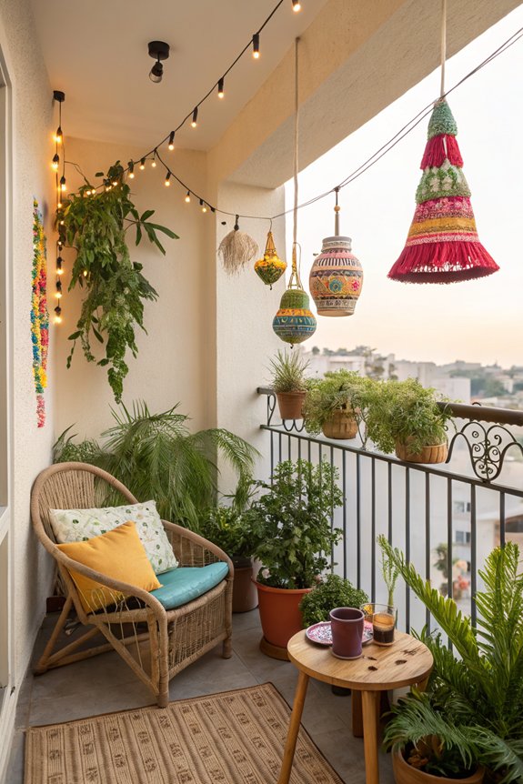 soothing outdoor wind chimes