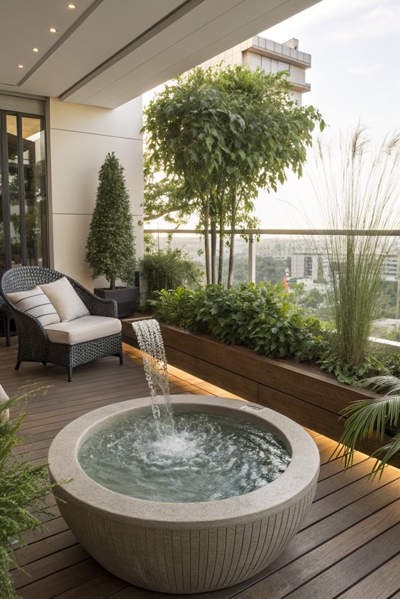 soothing sounds with water