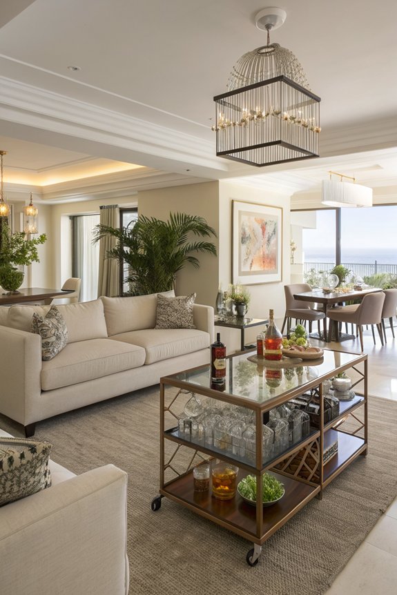 stylish bar cart essentials