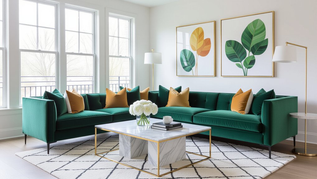 stylish corner living rooms