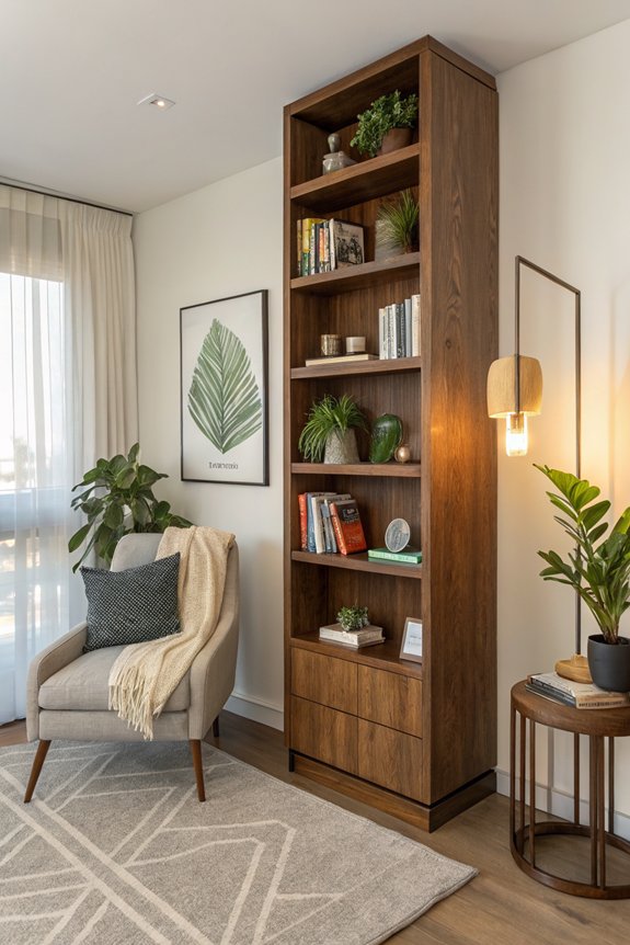 stylish corner shelving ideas