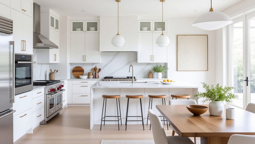 stylish kitchen dining transitions