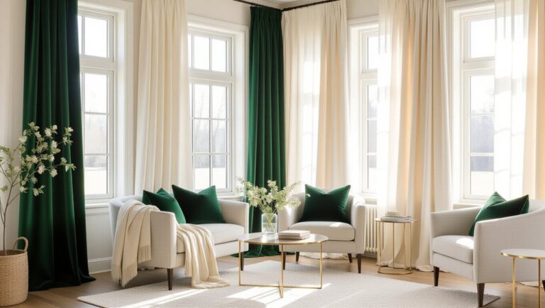 stylish living room curtains