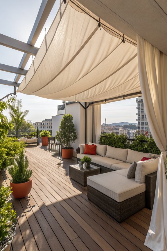 stylish shade for comfort