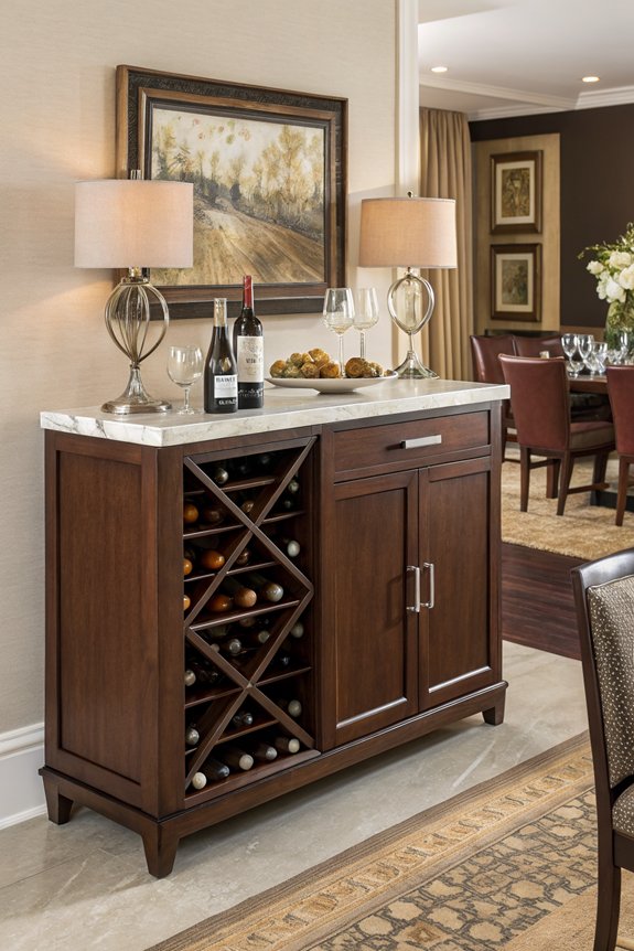 stylish sideboards for entertaining