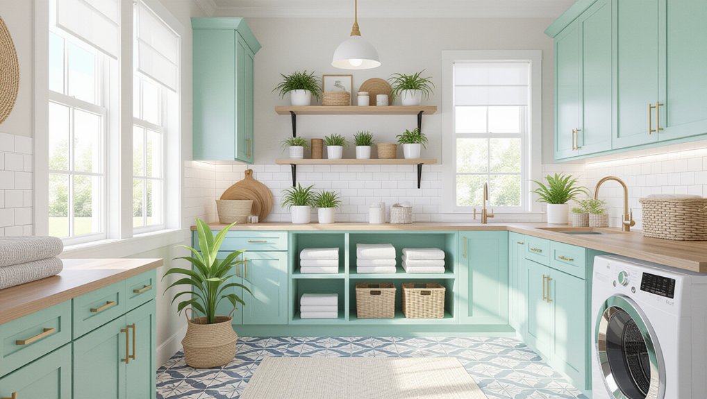 stylish small laundry transformations