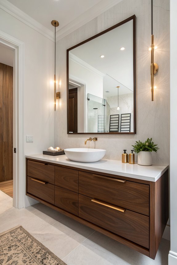 stylish space saving vanities