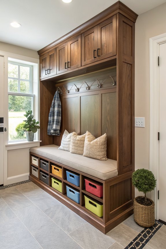 stylish storage seating solution