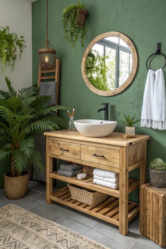sustainable bathroom furniture options