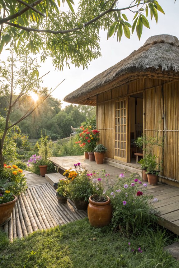 sustainable garden house design