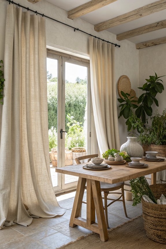 sustainable living through curtains