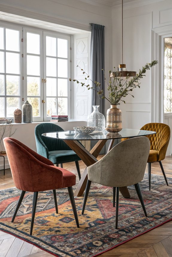 texture combination for dining