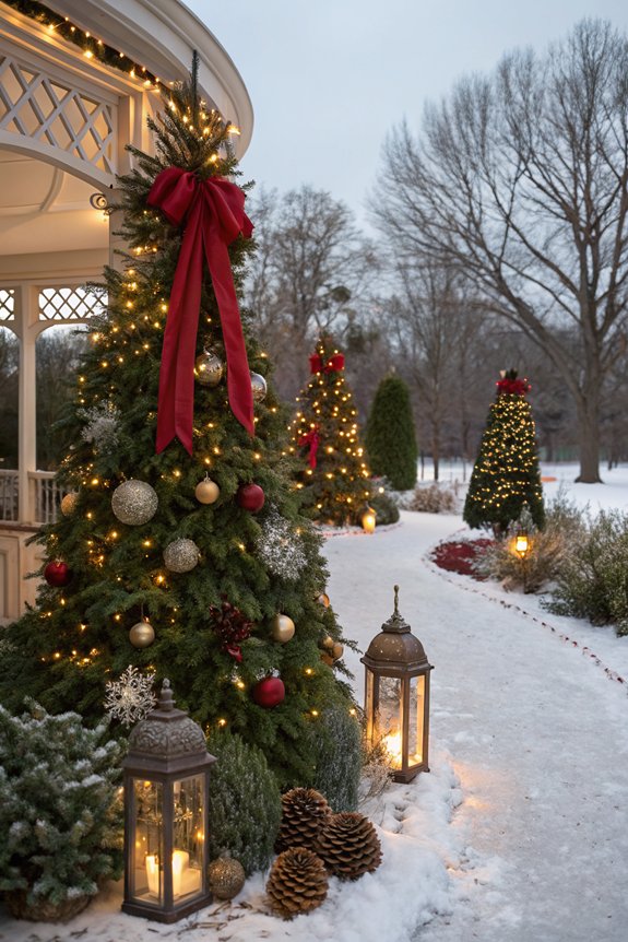 timeless outdoor christmas ornaments