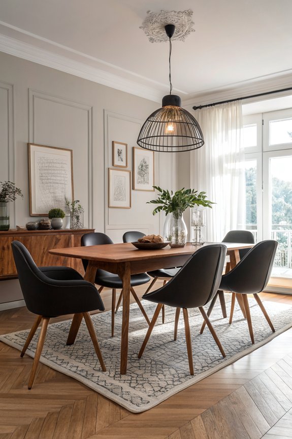 timeless retro dining chairs