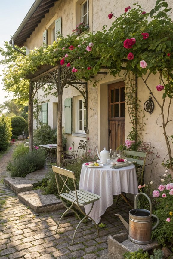 timeless vintage garden charm