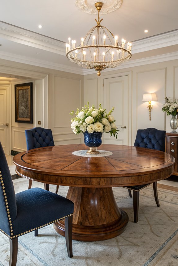 timeless wooden dining elegance