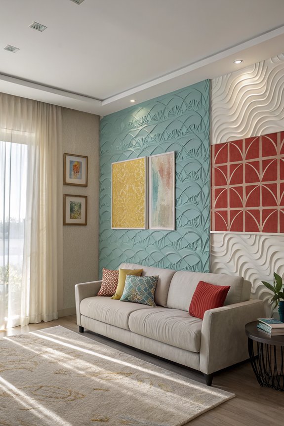 transform walls with texture