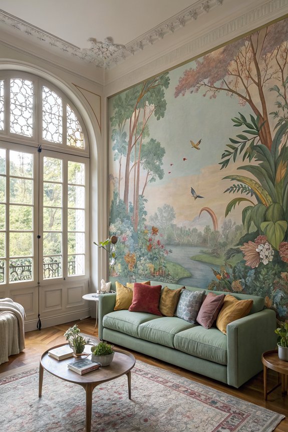 transformative wall storytelling art