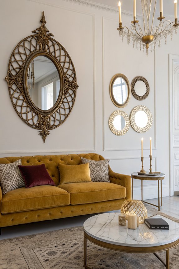 types of mirrors available