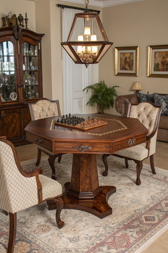 unique game table shapes