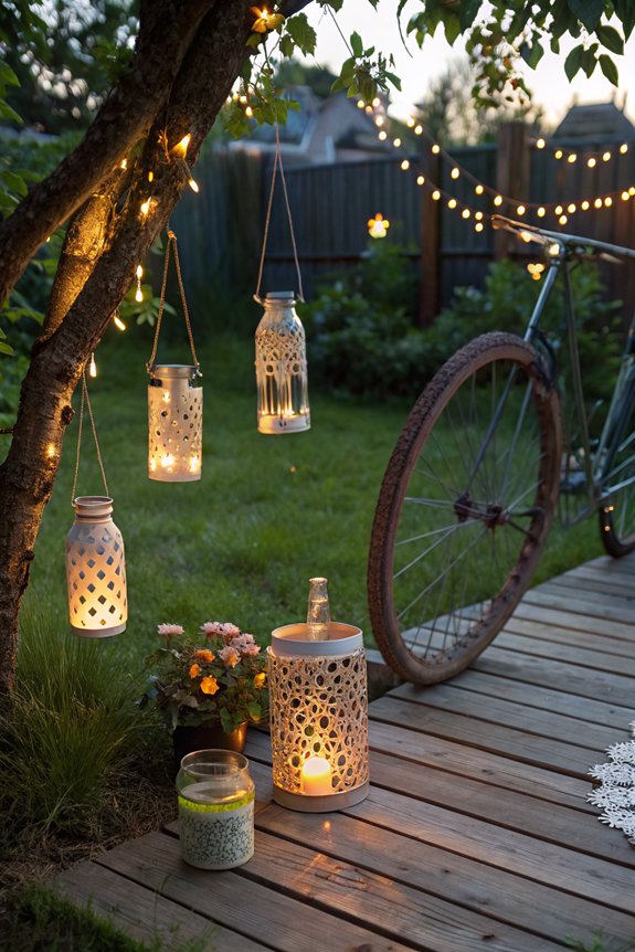 upcycled lighting fixture ideas