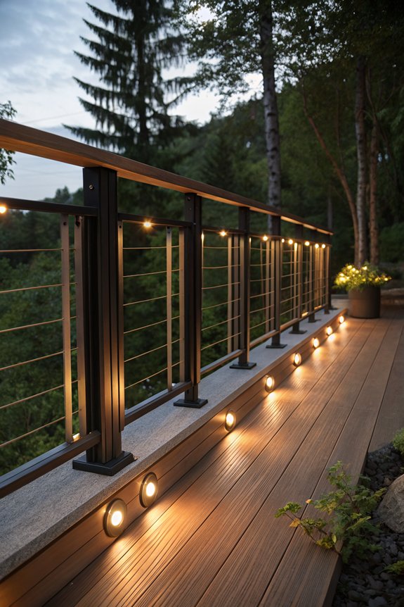 versatile battery operated deck lighting