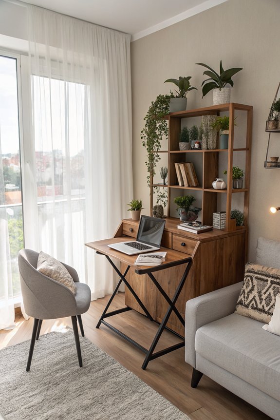 versatile foldable desk solution