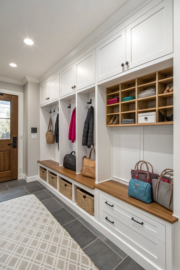 vertical space for organization