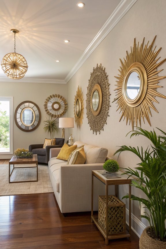 vibrant focal point decor