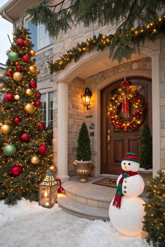 vibrant holiday garden decorations