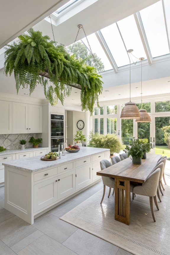 vibrant indoor plant oasis