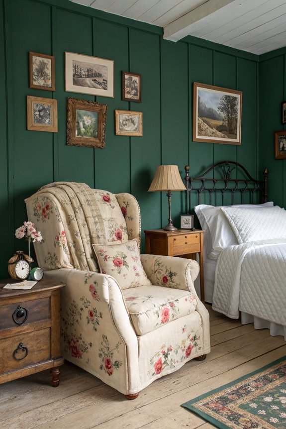 vintage accents enhance character