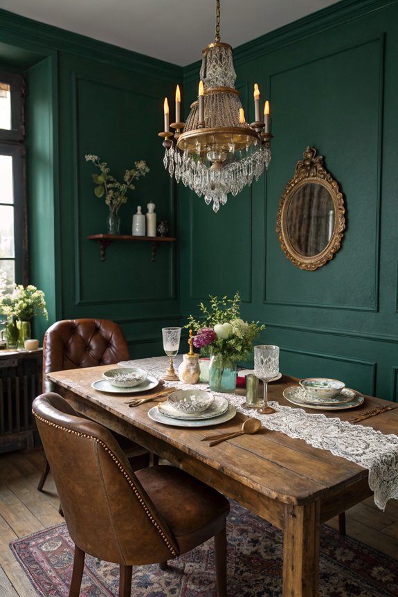 vintage accents for charm