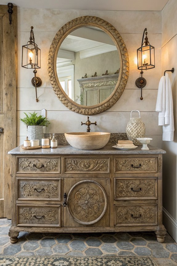 vintage bathroom vanity ideas