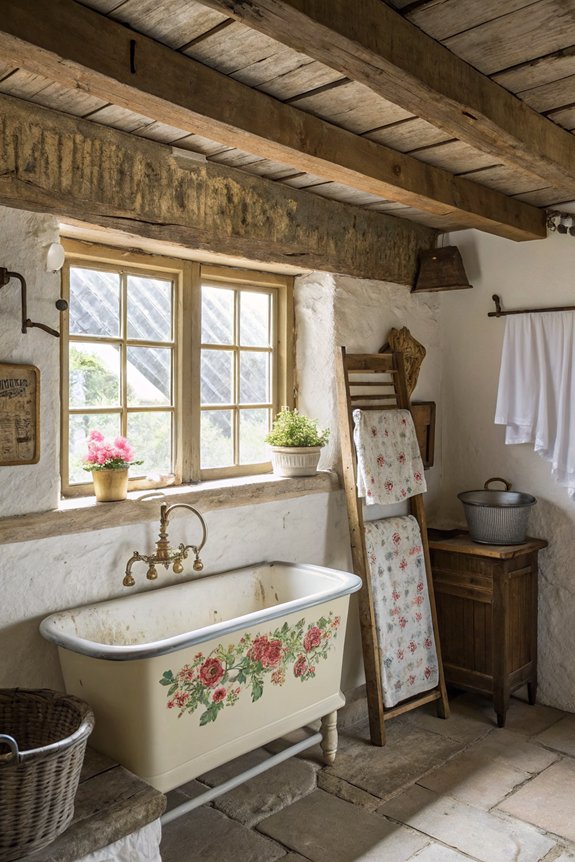 vintage fixtures add charm