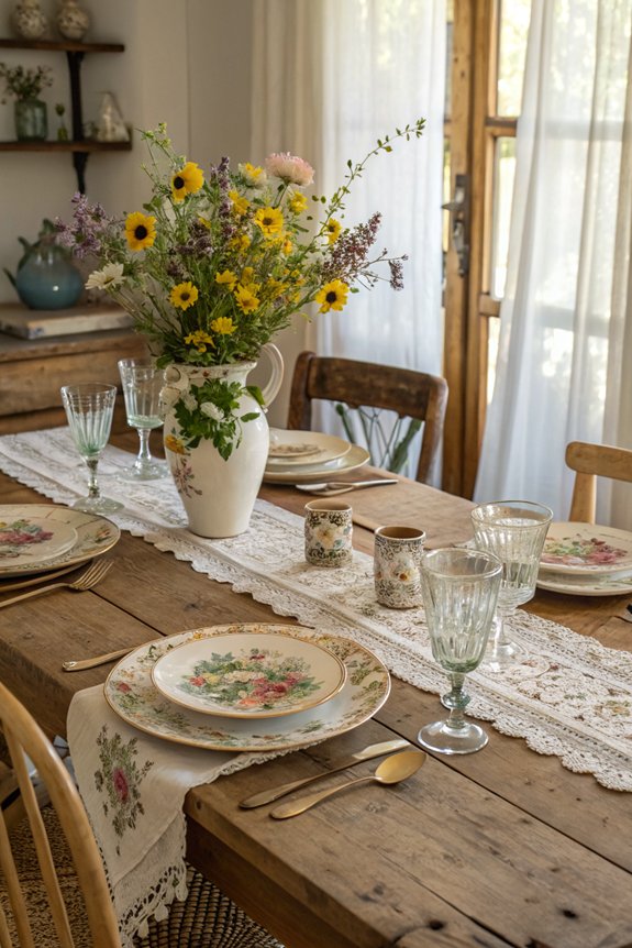 vintage pieces add charm